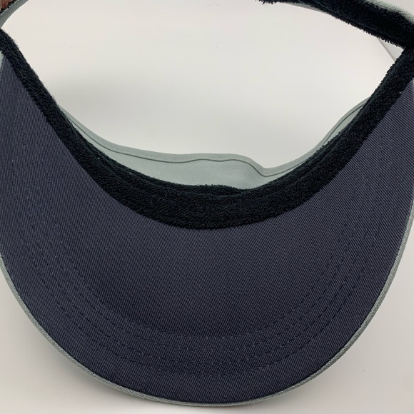 Fishpond Sabalo Lightweight Gray Adjustable Stitched Visor Hat Cap Fishing New - Picture 11 of 12